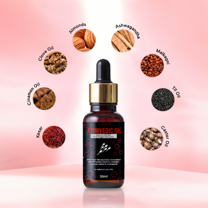 Ayurvediq Oil | For Stronger & Fuller size of Penile | Made from 17 Ayurvedic ingredients
